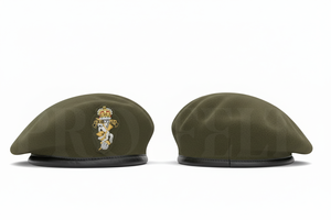 Classic Custom Color Wool <b>Beret</b> Cap OEM Embroidered Badge Design Adjustable Flat Top Hat For Outdoor Junior Senior Uniform - Product Image 6