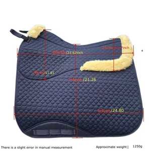 Equipo para Caballos, Almohadilla de Silla Cómoda y Transpirable, Forro Personalizado OEM de Algodón y Polialgodón, Equitación, Brillo para Caballos - Product Image 5