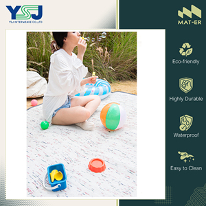 Exclusive Range of Top Quality Customized 100% Recycled Plastic Polypropylene Foldable <b>Mats</b> Outdoor Picnic/Beach Carpets - Product Image 5