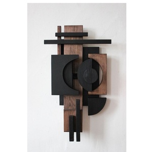 Modern Wooden Mountain Wall Art <b>Key</b> Holder Decor Entryway Decorative Wood <b>Key</b> <b>Hanger</b> Organizer <b>Key</b> Rack for Home Wall Decor - Product Image 5