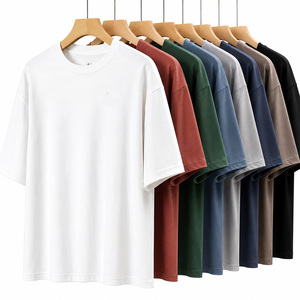Camisetas Oversize de Verano para Hombre, Camisetas de Alta Calidad con Hombros Caídos, OEM/ODM, Transpirables, Lisas, Personalizables, Venta al Por Mayor desde Bangladesh - Product Image 1