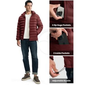 New Design Puffer <b>Jacket</b> Classic Simple Thick Warm Men's Down <b>Jacket</b> With Bread Design Winter Coat Wholesale High Quality Luxury - Product Image 5