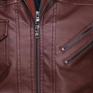 Jacket For Man Men Clothing Leather Jacket New Fashion Windproof Leather Jacket For Men Washed Leather Jackets & <b>Tops</b> for Men - Product Image 5