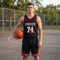 Ensemble de maillots de basket-ball réversibles personnalisés, uniforme de basket-ball sublimé pour équipe, maillot et short en mesh respirant pour hommes et jeunes