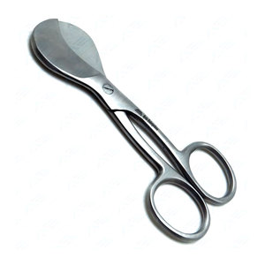 Uso de instrumentos operativos para parto infantil Instrumento de ginecología Tijeras umbilicales de 4 pulgadas para corte de puntadas - Product Image 1