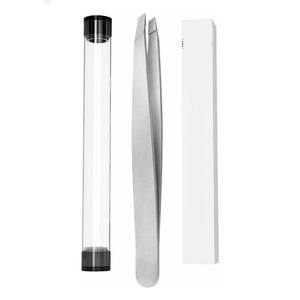 Crea tu Propio Producto de Alta Calidad, el Más Vendido, Recién Llegado, Personalizado, de Acero Inoxidable con Punta Inclinada, Perfecto para Depilación y Diseño de Cejas - Product Image 1