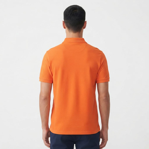 เสื้อโปโลผู้ชาย ทรงพอดีตัว แขนสั้น ลำลอง มีปก สำหรับฤดูร้อน กีฬากลางแจ้ง ใส่ได้ทุกวัน สีกากี สไตล์ลำลอง - Product Image 3