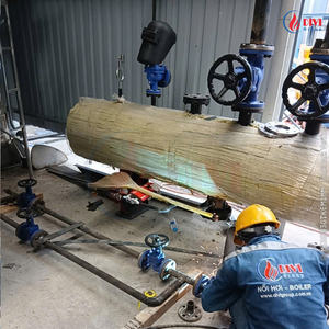 Caldera de Vapor Industrial de 2 TPH, de Tubos de Fuego Horizontales, de 1.5 MPa, con Sistema de Control Automático - Product Image 2