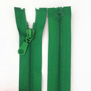 Fermeture éclair en plastique durable à extrémités ouvertes, fermeture éclair en résine pour manteaux, vestes et accessoires vestimentaires - Product Image 2