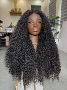 Eurasian Curly avec des paquets de cheveux humains vietnamiens bruts de qualité Remy - Product Image 3