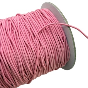 Cordon élastique tressé n°11 orange rose 1,2 mm 288 yards 100 % nylon haute ténacité écologique pour textile de maison - Product Image 5