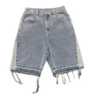 Shorts en jean modernes taille haute décontractés pour l'été, confortables, légers, style urbain tendance - Product Image 1