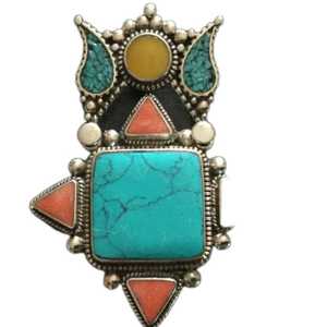 Colgante y Amuleto de Corazón en Aleación de Cobre Plateado, Estilo Hiphop Tradicional, Unisex - Product Image 4