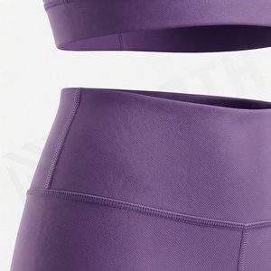 Nouvelle tenue de yoga sans couture pour femmes, vêtements de sport et de fitness à manches courtes et longues, vêtements athlétiques à taille haute, vêtements de sport pour la salle de sport, ensemble de survêtement - Product Image 5