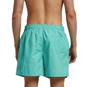 Shorts de Playa Casuales para Hombre, Diseño Sólido, Cintura Elástica, Traje de Baño, Pantalones Deportivos para Deportes o Ocio - Product Image 2