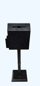 Service de découpe laser sur mesure, fabrication de tôlerie, boîte aux lettres d'appartement étanche en métal avec poteau, du Vietnam - Product Image 2