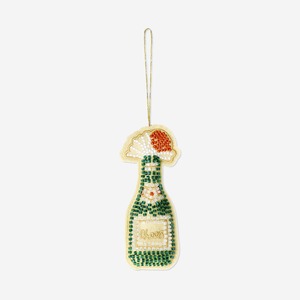 Adorno Colgante de Botella de Champán de Lujo – Decoración Festiva para Árbol, Decoración para Fiestas Temáticas de Bar, Artículo de Regalo al por Mayor - Product Image 4