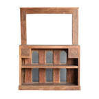 Mostrador de Recepción Comercial de Madera Moderna con Aspecto Vintage, Acabado Pulido, Decoración Combinable, MOQ 1 Contenedor - Product Image 2