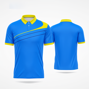 Wholesale Quick Dry Customized logo Short Sleeve Full Dye Sublimation Polyester Unisex Polo Shirts Blank - Product Image 3