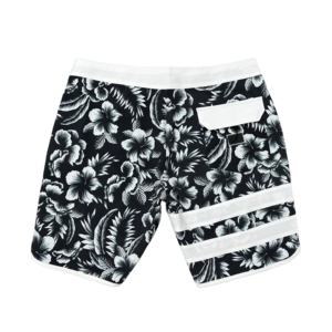 Shorts décontractés pour hommes en Spandex/Polyester, anti-plis, taille élastique, tricoté, 180g, séchage rapide, respirant, pour l'été - Product Image 4