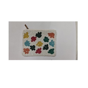 กระเป๋าใส่เหรียญลูกปัดทำมือคุณภาพสูง สีสันสดใส ดีไซน์วินเทจ ขนาดเล็ก สำหรับใส่เหรียญ ธนบัตร และอุปกรณ์เสริม ราคาดีที่สุด - Product Image 6