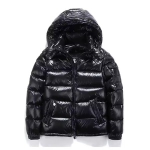 Men's <b>Silver</b> Thin Stand Bubble <b>Jacket</b> Casual Zipper Front Solid Color Waterproof Eco-Friendly Breathable Filled Winter Wear - Product Image 4