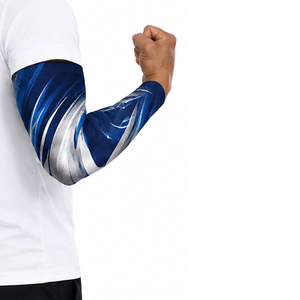 Mangas de compresión deportivas personalizadas, transpirables y elásticas, para correr, gimnasio, ciclismo, baloncesto, entrenamiento, protección y soporte para el brazo. - Product Image 1