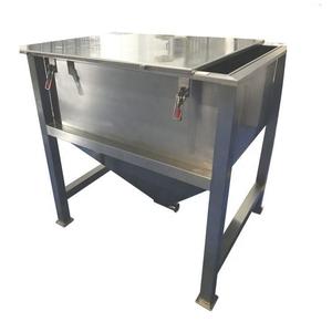 Contenedor Cuadrado Manual de Acero Inoxidable para Condimentos con Tapa de Bloqueo para Línea de Producción y Almacenamiento (200KG-5000KG) - Product Image 1