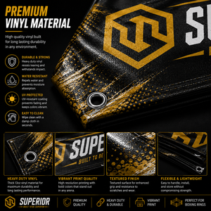 Custom Event Boxing Ring Side <b>Banner</b> for Promotional Displays Sponsorship Recognition Brand Awareness Campaigns - Product Image 6