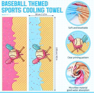 Serviette rafraîchissante pour équipe, logo personnalisé, séchage rapide, absorbante, pour le sport, la course à pied, l'entraînement en extérieur - Product Image 5