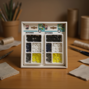 Boutons de chemise 12/U 11,5 mm, fournitures artisanales avec boutons 11,5 mm - Product Image 2