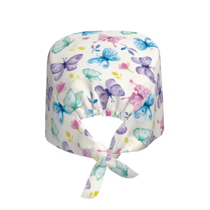 Vente Chaude – Nouveau Design Personnalisé – Bonnet Chirurgical en Polyester à Nouer – Couvre-Chef d'Infirmière Respirant et Confortable à Séchage Rapide pour Hôpital - Product Image 3
