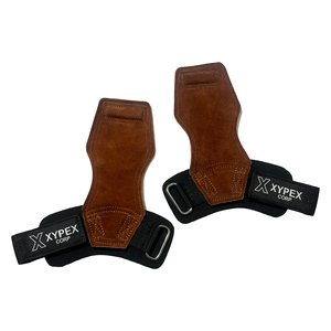XYPEX CORP Protège-paume en cuir suédé, poignée souple, support de poignet, fermeture réglable à boucle auto-agrippante, pour musculation et bodybuilding - Product Image 1