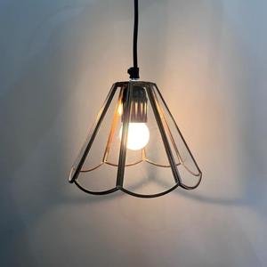 Gold Metal Glass Bell Pendant <b>Light</b> Soft Warm White <b>Small</b> Living Room <b>Ceiling</b> Lamp - Product Image 1