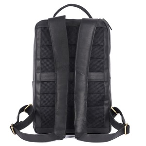Wholesale Supply Geometric Leather <b>Backpack</b> for Men Durable School College Bag with Large Capacity Laptop Sleeve - Product Image 6