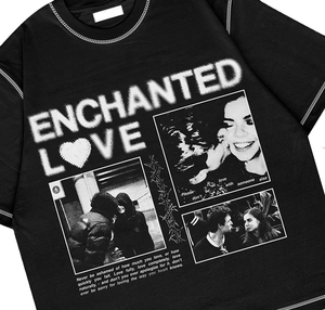 เสื้อยืดกราฟิก Y2K คุณภาพสูง ผ้าคอตตอนหนา 300 GSM ทรงบ็อกซี่ แขนยาวสองชั้น รับผลิตแบบ OEM - Product Image 2