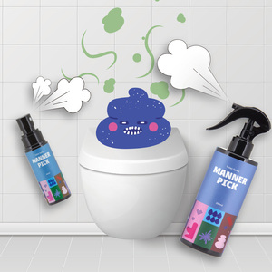 [MANNERPICK] Spray desodorante para inodoros, fragancia portátil, eliminador de olores para baño, ambientador en spray 250ml - Product Image 6