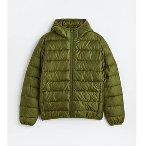 Nueva Chaqueta de Invierno Acolchada para Hombre 2025 de Alta Calidad, Chaqueta de Lona con Cuello Alto, Diseño Urbano y Elegante, Servicio OEM - Product Image 3
