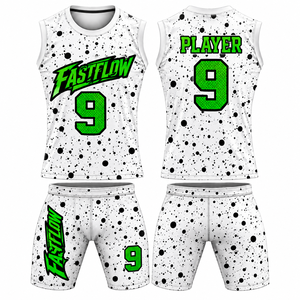 Ensemble de maillots de football personnalisés MEGAMAPLE 7v7, taille plus, sans manches, séchage rapide, uniforme de football imprimé, respirant, léger, durable - Product Image 4
