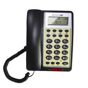 <span class=keywords><strong>Téléphone</strong></span> fixe filaire professionnel pour hôtel avec touches de mémoire, haut-parleur mains libres, identification de l'appelant, écran LCD, connexion LAN, fixation murale ou sur bureau, OEM - Product Image 2