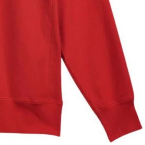 เสื้อสเวตเชิ้ตคอกลมคลาสสิกสำหรับผู้ชาย สีแดง ผ้าฝ้ายพรีเมียม แขนยาว สวมใส่สบาย เหมาะสำหรับทุกวัน สไตล์สตรีทแวร์ - Product Image 6