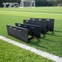 Tablero Rebotador de Fútbol Plegable, Equipo de Entrenamiento de Fútbol para Mejorar la Sensibilidad en el Campo, Práctica de Pases y Recepciones