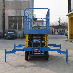 Nieuwe hoogwerker 500kg draagvermogen hydraulische heftafel mobiele schaarhoogwerker - Product Image 3