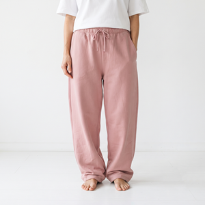 Jogging surdimensionné 100 % coton pour femme, coupe ample, décontracté, style streetwear - Product Image 4
