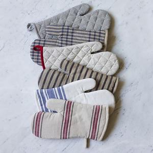 Ensemble de gants de cuisine et de protège-plat en coton, résistants à la chaleur, avec logo personnalisé, pour barbecue et four, pour chef cuisinier - Product Image 4