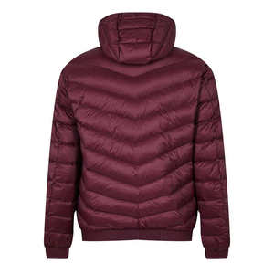 Custom Wholesale Winter Men's Hooded Puffer Jacket <b>Waterproof</b> Windproof <b>Padded</b> Quilted Warm Bubble <b>Coat</b> Lightweight Parka - Product Image 4