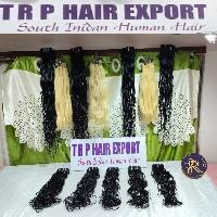 Trenzado de cabello humano Remy recto rizado ondulado Natural de templo indio Virgen sin procesar 100% de calidad superior de origen indio - Product Image 5