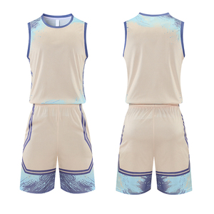 Meilleures ventes : Uniforme de basketball unisexe d'été, confortable, respirant, séchage rapide, taille élastique, sans manches, imprimé, personnalisable, grande taille - Product Image 4