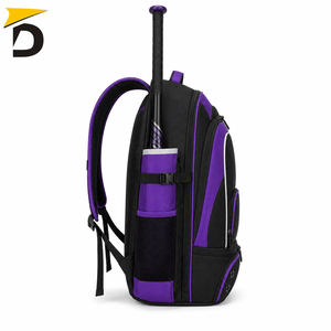 Bolsa para equipo de béisbol con múltiples compartimentos de almacenamiento, tela resistente y diseño fácil de transportar para prácticas y partidos. - Product Image 2