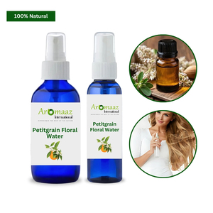 Eau florale de petitgrain 100% pure, soin hydratant pour le visage, tonique pour le visage, Aromaaz - Product Image 4